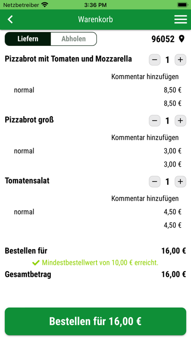 Ristorante Pizzeria Italia Screenshot