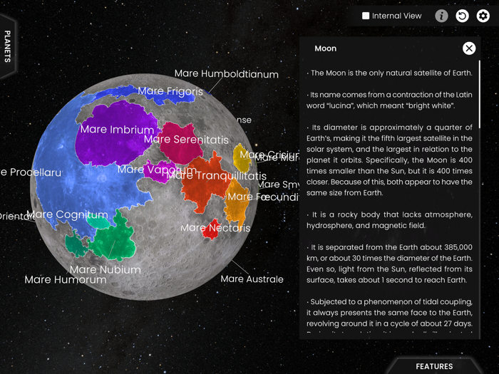 Teia - 3D Solar System