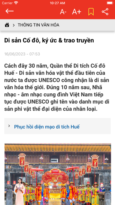 Bao Thua Thien Hue Screenshot