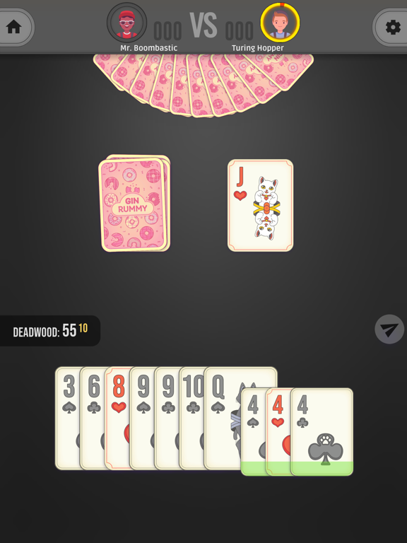 Gin Rummy: Classic Card Gameのおすすめ画像7