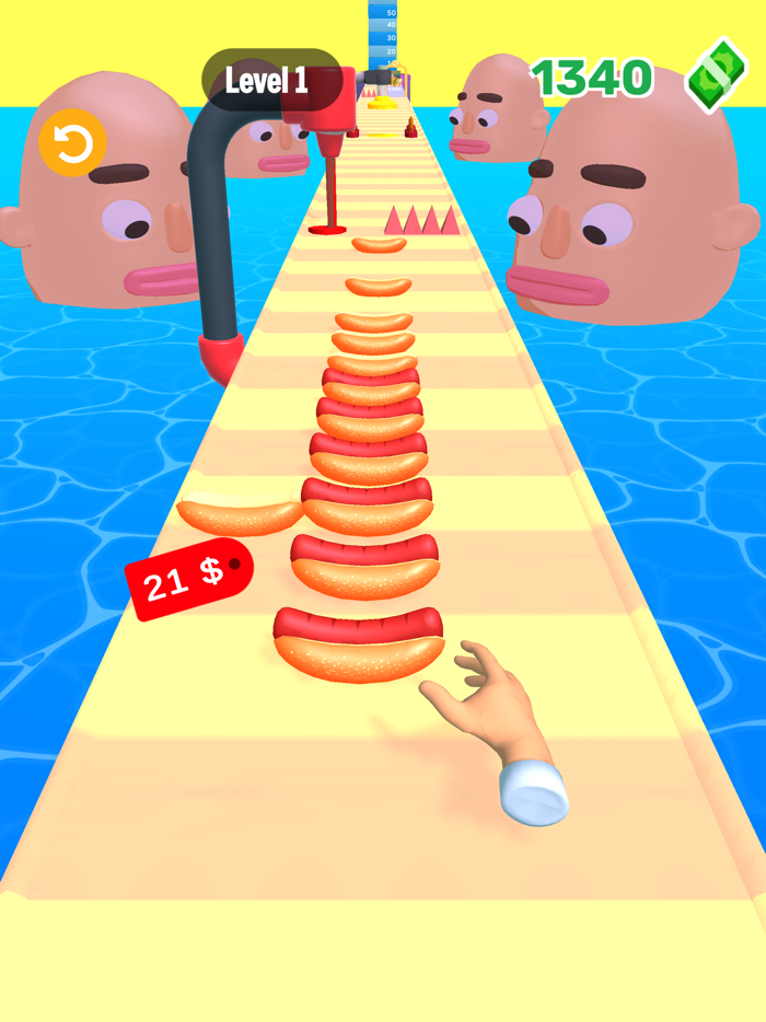 Hotdog Away 3D - Sausage Run