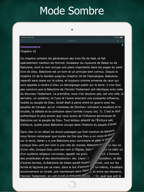 Screenshot #6 pour Commentaires Bibliques + Bible