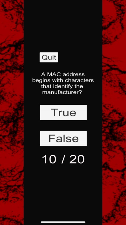 Network Quiz - 50 Questions