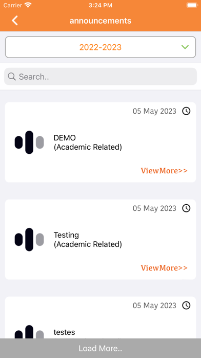 TVS EDUCATIONAL SOCIETY Screenshot