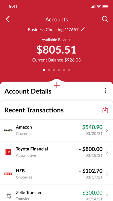 Surety Bank Mobile Screenshot