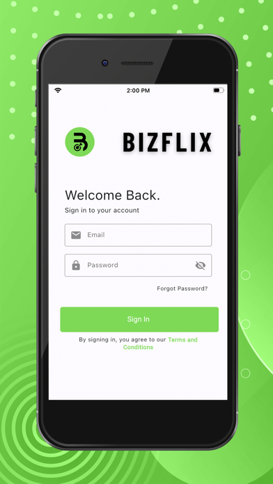 Bizflix Screenshot