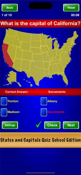 Game screenshot States and Capitals School mod apk