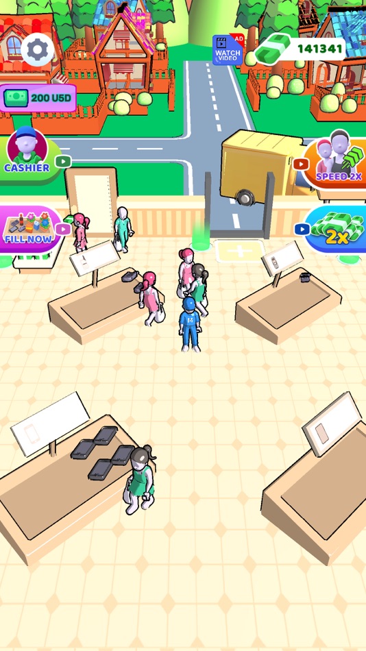 #7. Market Manager: Idle Store (iOS) 由: Aziza Rahman