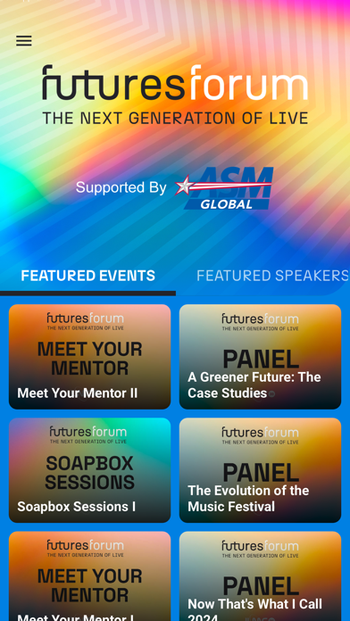 Futures Forum Screenshot
