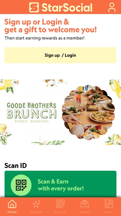 StarSocial Rewards Screenshot
