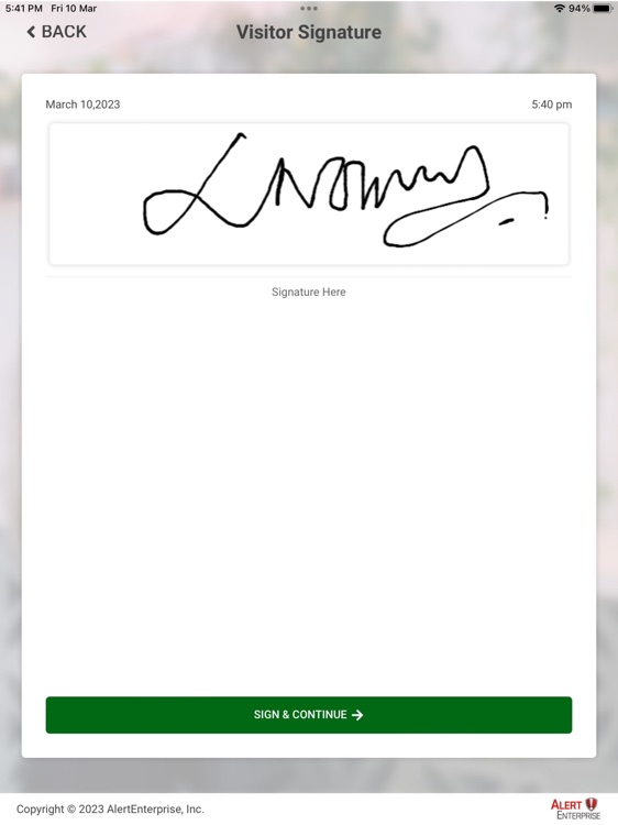 AlertEnterprise HSc Kiosk screenshot-8