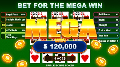 Video Poker Game: Multi Casino Screenshot