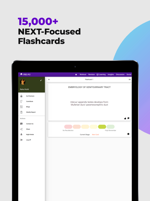 Pre PG: Clinical NEET PG NExT iPad screenshot 5 - Education app
