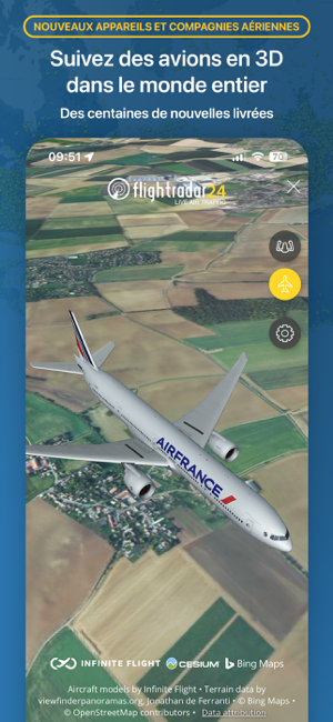 ‎Flightradar24 | Flight Tracker Capture d'écran