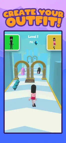 Game screenshot Fashion Runner 3D mod apk