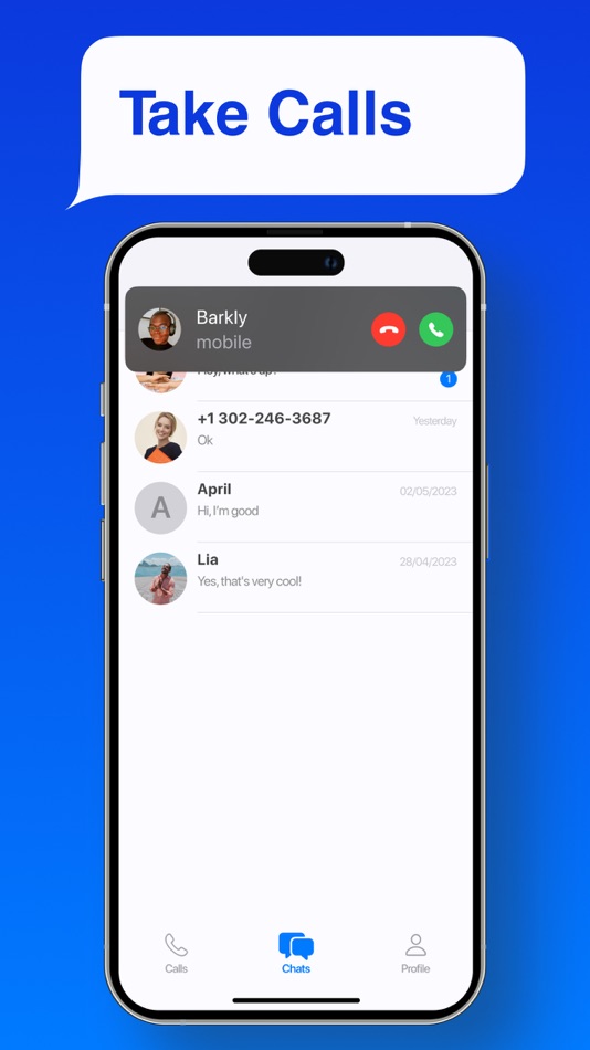 #5. Second Phone Number, Text, SMS (iOS) 由: Ivan Marzan