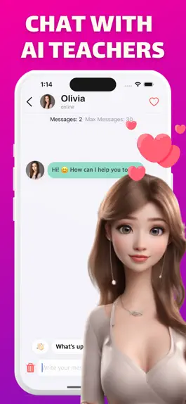 Game screenshot LoveLingo: AI Girlfriend mod apk