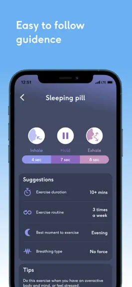 Game screenshot Guided Breathing hack
