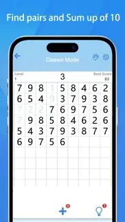number match - 10 & pairs iphone screenshot 1