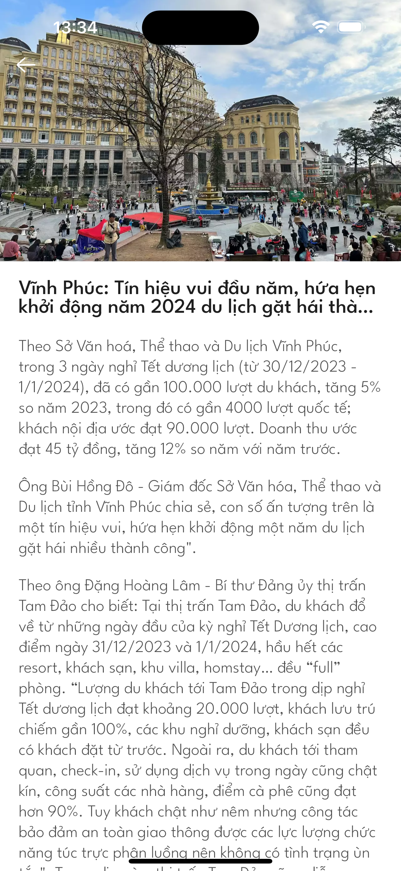 Vĩnh Phúc Tourism
