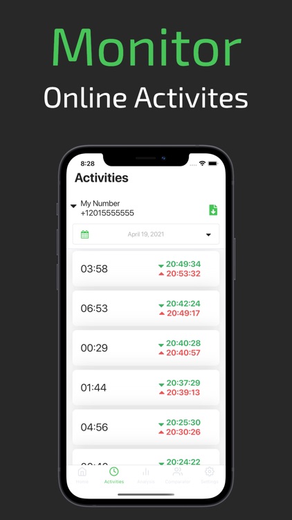 WhenLog - Online Tracker