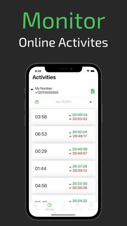 WhenLog - Online Tracker