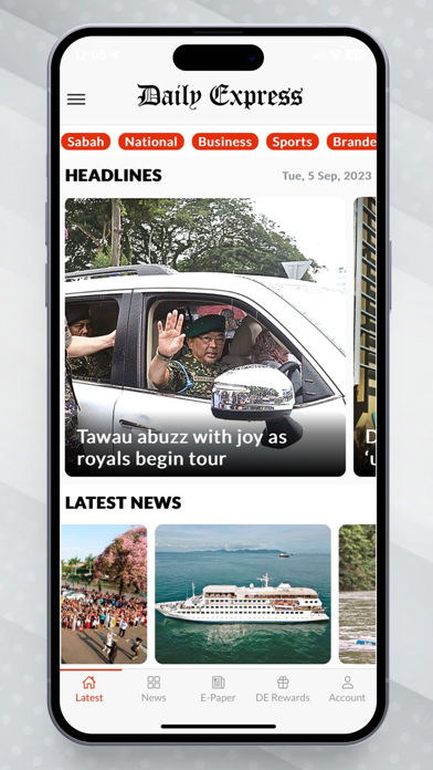 Daily Express Malaysia Screenshot