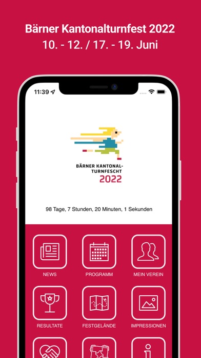 Bärner Kantonalturnfescht 2022 Screenshot