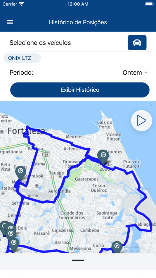 #7. F-TRACK (iOS) By: Azul Tecnologia