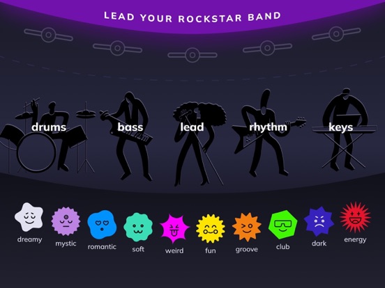 Jamazing: Your Own Music Band iPad screenshot 3 - Music app