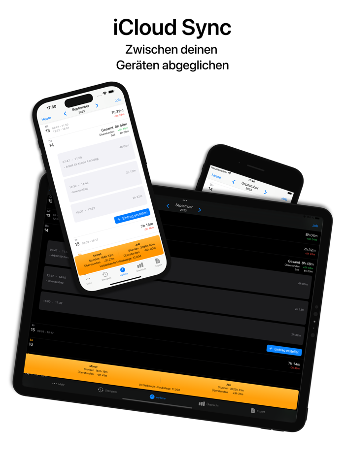myTime - Zeiterfassung