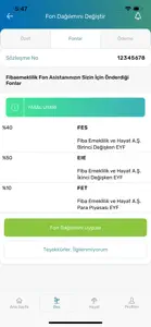 HDI Fibaemeklilik Mobil Şube screenshot #4 for iPhone