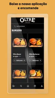 oltre hamburgueria iphone screenshot 1