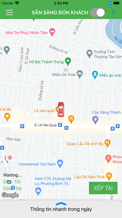 TAXI HẠ LONG Driver Screenshot