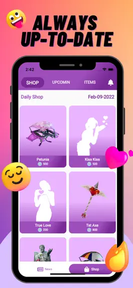 Game screenshot Tracker for Fortnite Skins apk
