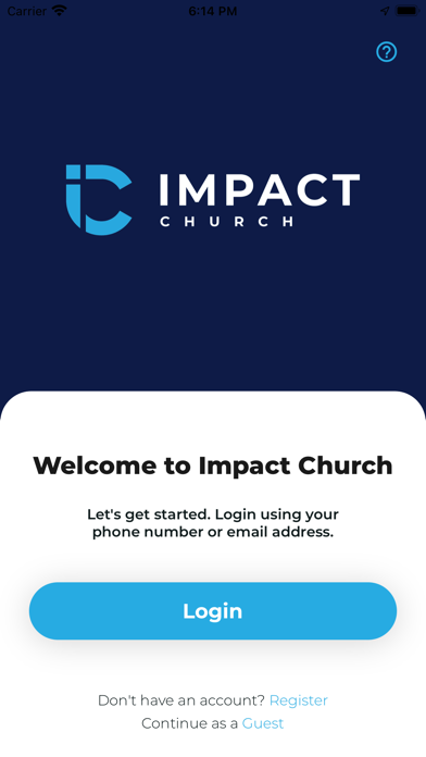 We Are Impact Church Screenshot