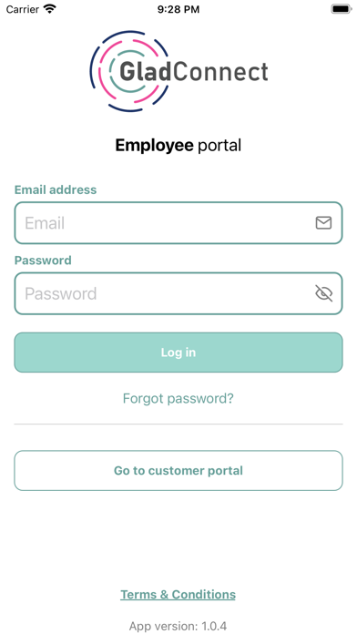 GladConnect Screenshot