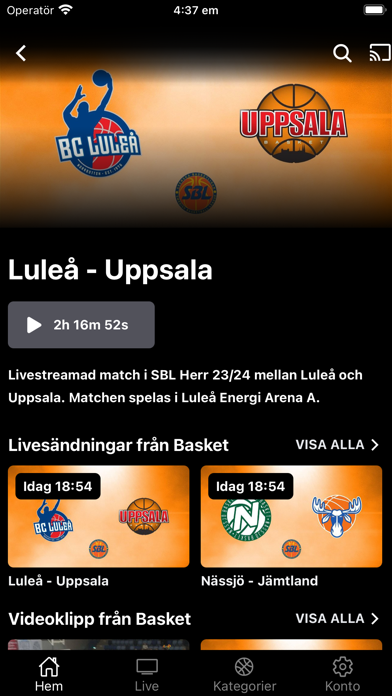 Expressen Livesport Screenshot