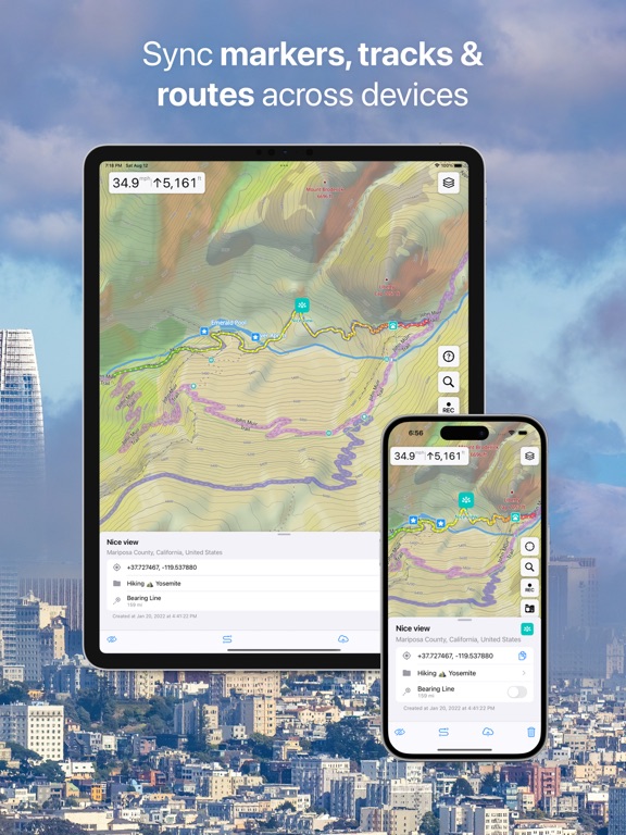 Screenshot #2 for Guru Maps Pro & GPS Tracker