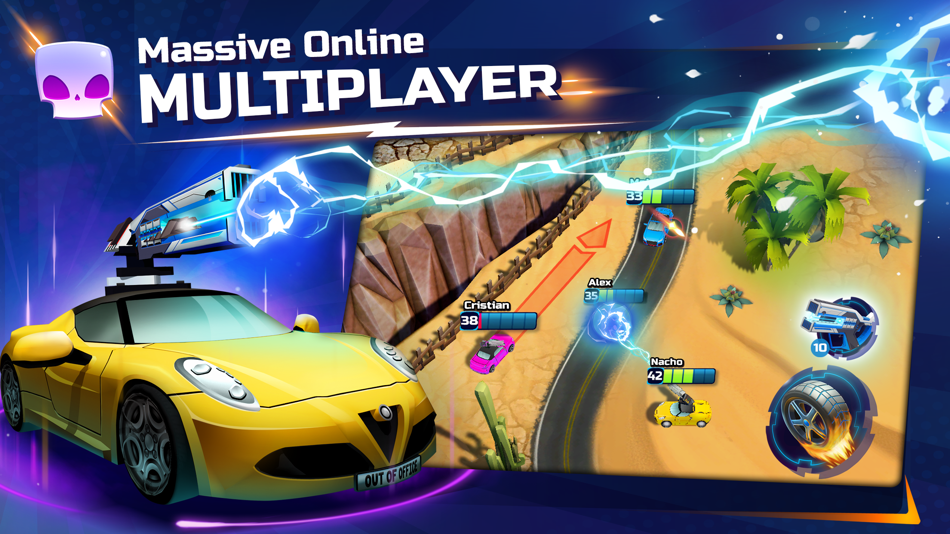#4. Battle Derby (iOS) By: Out Of Office Games SL