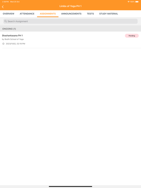Screenshot #6 pour BODHI SCHOOL OF YOGA