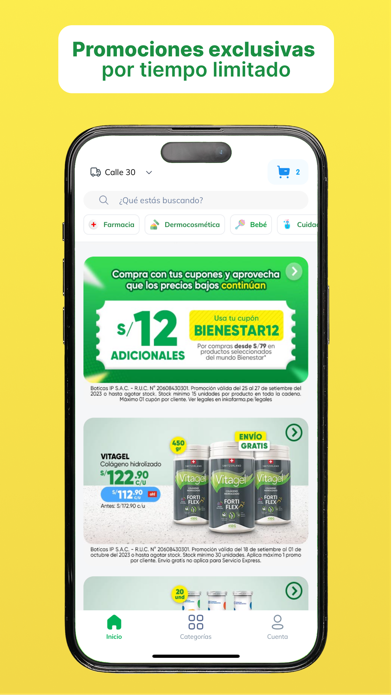 Inkafarma Movil Screenshot
