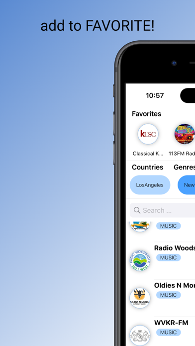Radio US: Live FM AM Stations Screenshot