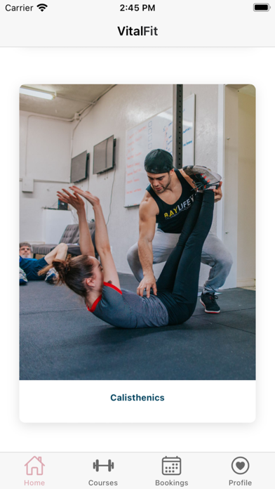 VitalFIT App Screenshot