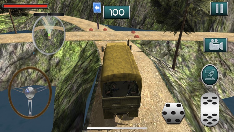 Army Truck Transport In War screenshot-4