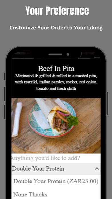 Soul Souvlaki Place Order Screenshot