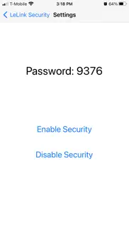 lelink security iphone screenshot 2