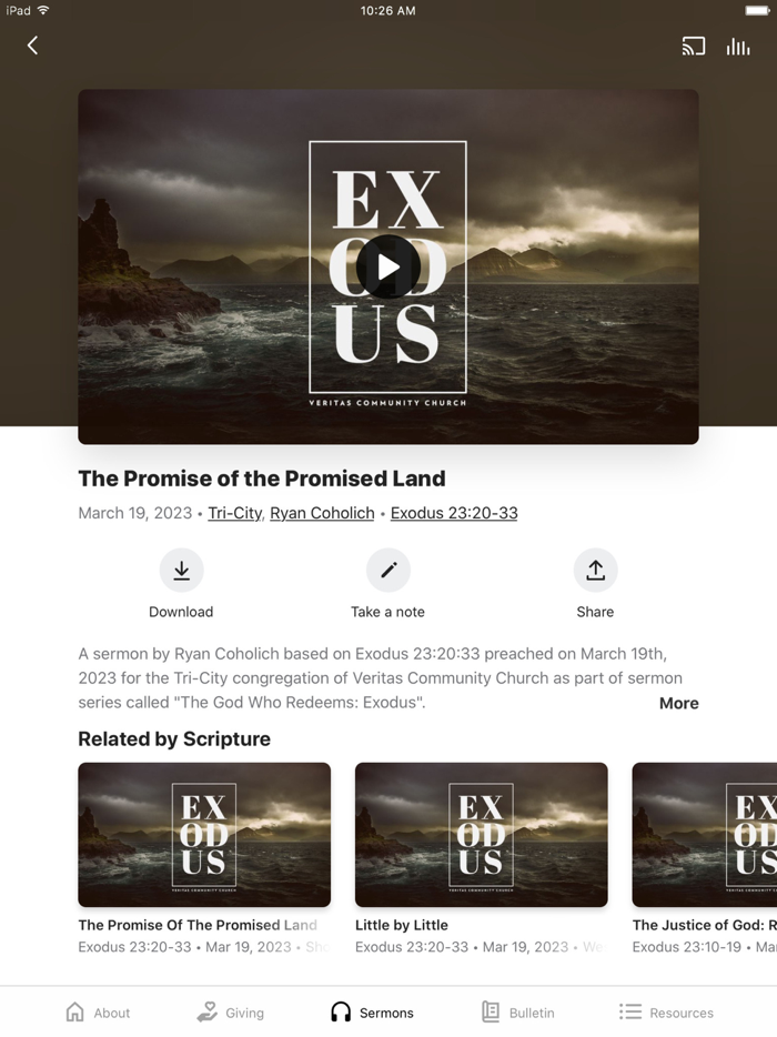 Veritas Community Church App