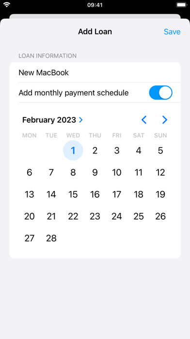 Loans - My Loan Calculator Screenshot