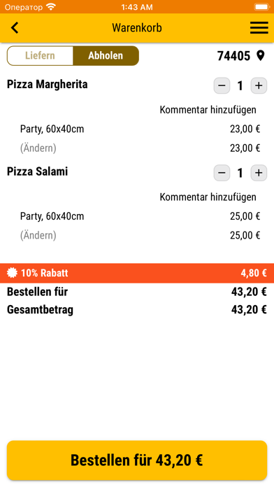 Pizza David Gaildorf Screenshot
